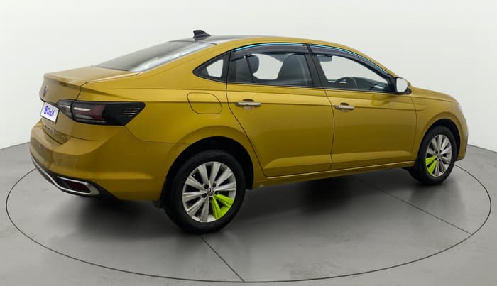 2022 Volkswagen VIRTUS HIGHLINE TSI 1.0 AT, Petrol, Automatic, 29,484 km, Right Back Diagonal