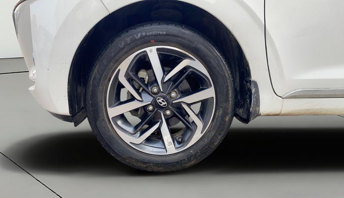 2022 Hyundai GRAND I10 NIOS ASTA AMT 1.2 KAPPA VTVT, Petrol, Automatic, 6,976 km, Left Front Wheel