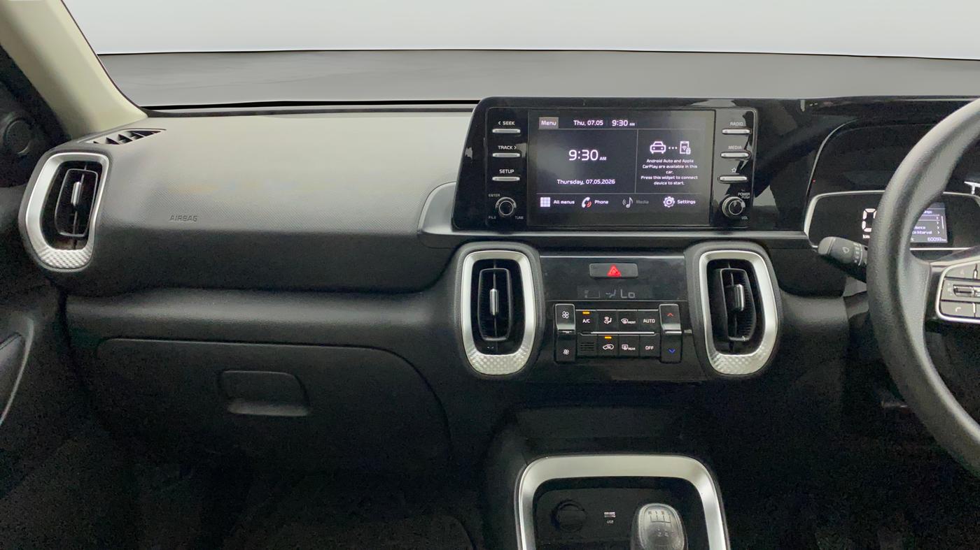 2021 KIA SONET HTK PLUS 1.0 IMT, Petrol, Manual, 60,092 km, Air Conditioner