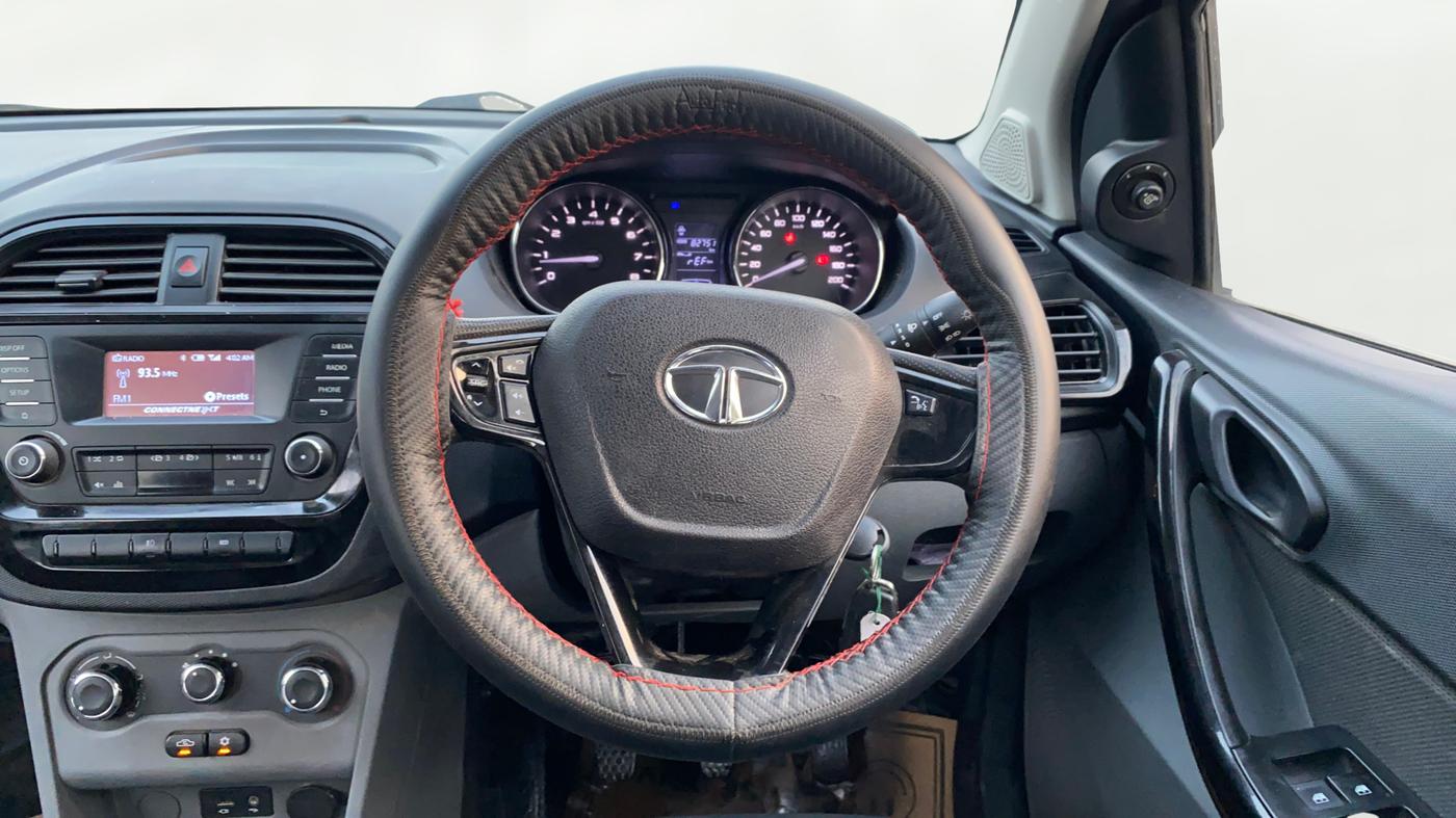 2019 Tata TIGOR XZ PETROL, CNG, Manual, 82,763 km, Steering Wheel Close Up