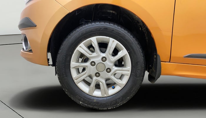 2017 Tata Tiago XZA PETROL, Petrol, Automatic, 14,836 km, Left Front Wheel
