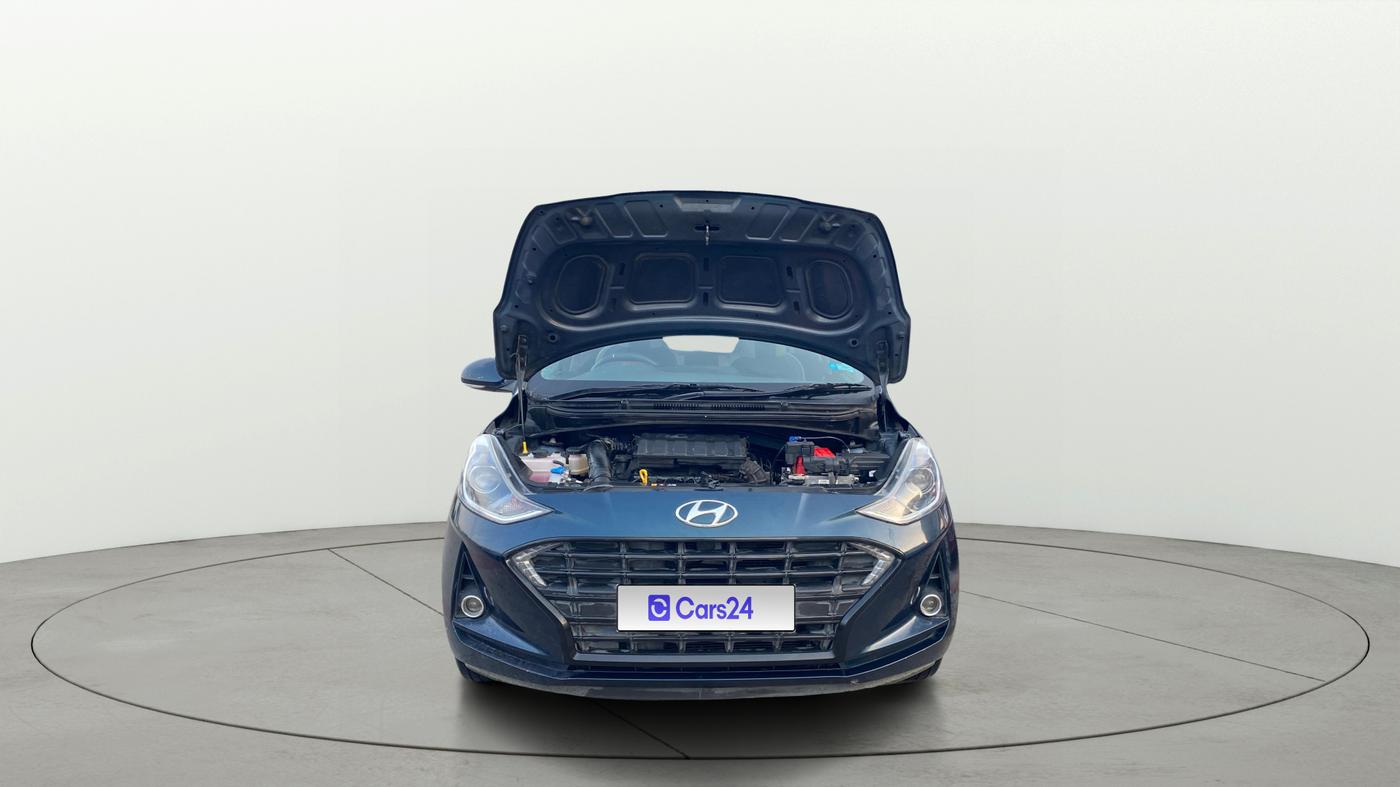 2021 Hyundai GRAND I10 NIOS SPORTZ AMT 1.2 KAPPA VTVT, Petrol, Automatic, 25,980 km, Open Bonet