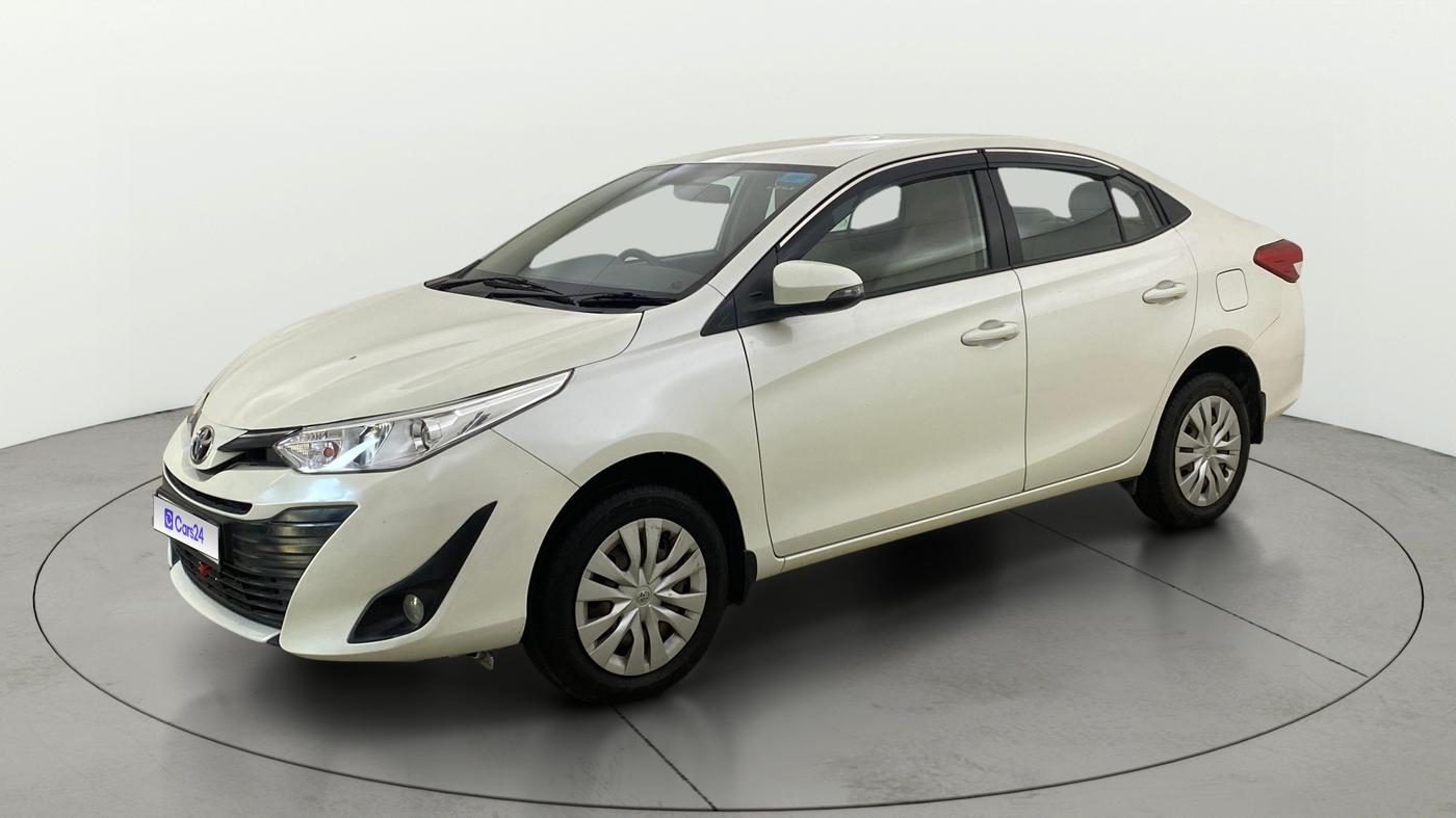 2018 Toyota YARIS G CVT, Petrol, Automatic, 44,257 km, Left Front Diagonal