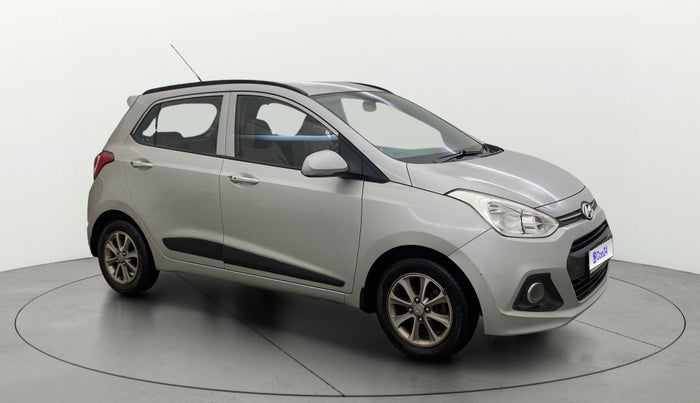 2016 Hyundai Grand i10 ASTA AT 1.2 KAPPA VTVT, Petrol, Automatic, 26,630 km, Right Front Diagonal