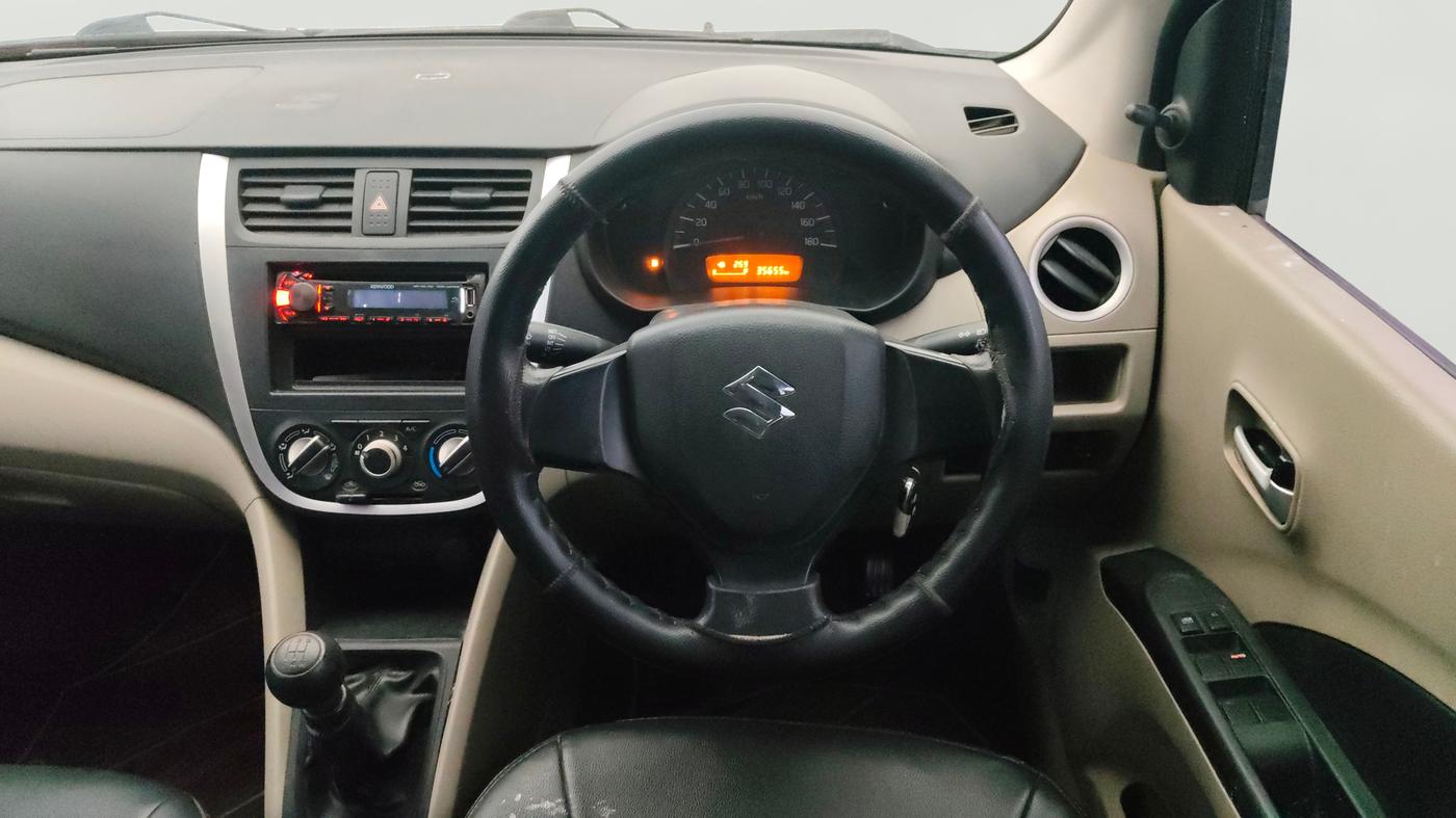 2017 Maruti Celerio VXI, Petrol, Manual, 35,655 km, Steering Wheel Close Up