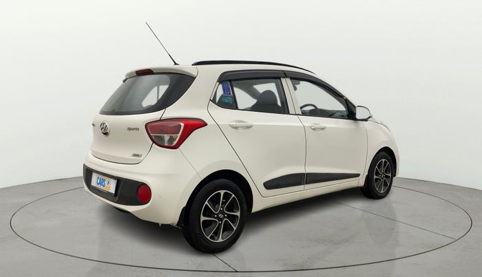 2018 Hyundai Grand i10 SPORTZ (O) AT 1.2 KAPPA VTVT, Petrol, Automatic, 68,964 km, Right Back Diagonal