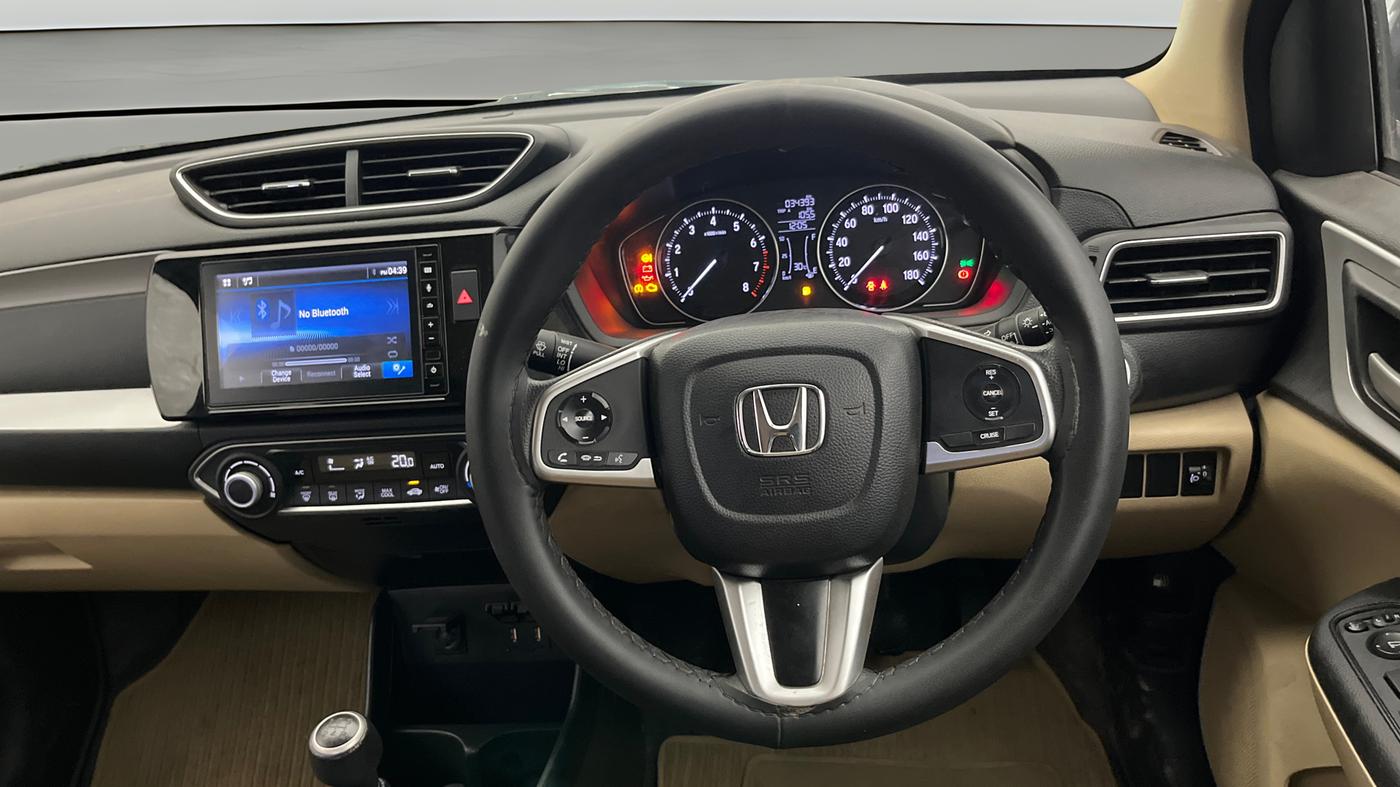 2022 Honda Amaze 1.2L I-VTEC VX, Petrol, Manual, 34,343 km, Steering Wheel Close Up
