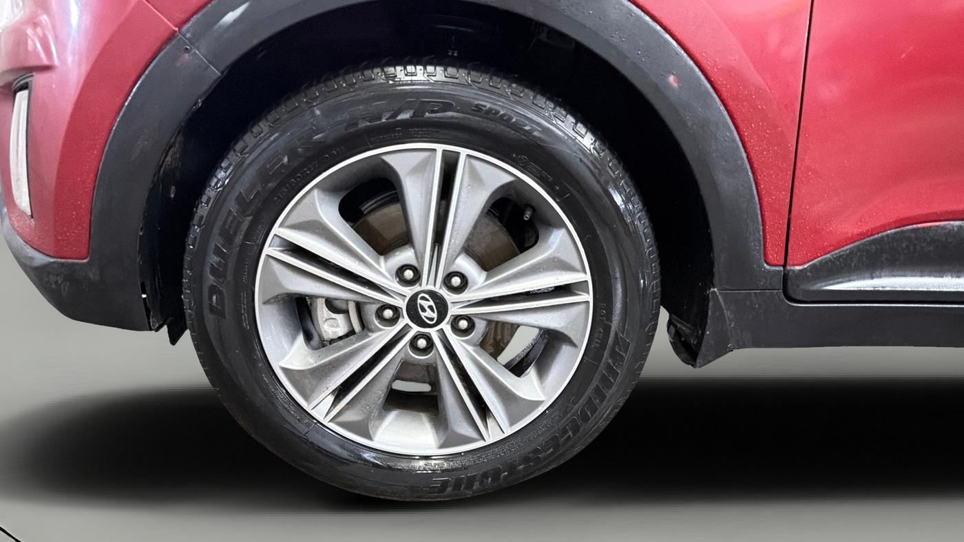2017 Hyundai Creta SX PLUS AT 1.6 PETROL, Petrol, Automatic, 57,638 km, Left Front Wheel