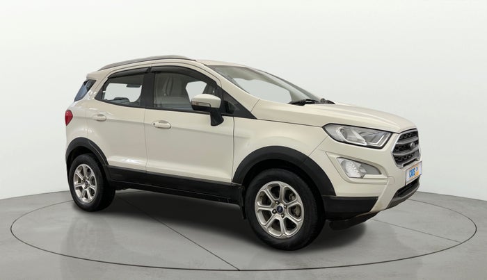 2019 Ford Ecosport TITANIUM + 1.5L PETROL AT, Petrol, Automatic, 60,369 km, Right Front Diagonal