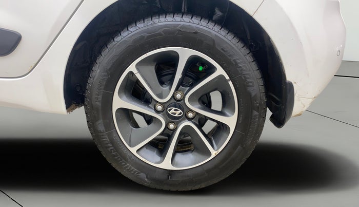 2017 Hyundai Grand i10 ASTA 1.2 KAPPA VTVT, Petrol, Manual, 65,910 km, Left Rear Wheel