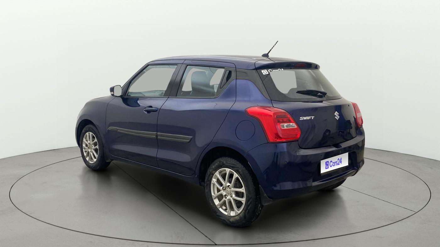 2018 Maruti Swift ZXI AMT, Petrol, Automatic, 90,923 km, Left Back Diagonal