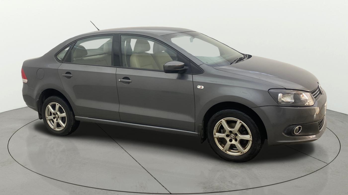 2014 Volkswagen Vento HIGHLINE PETROL AT, Petrol, Automatic, 93,694 km, Right Front Diagonal