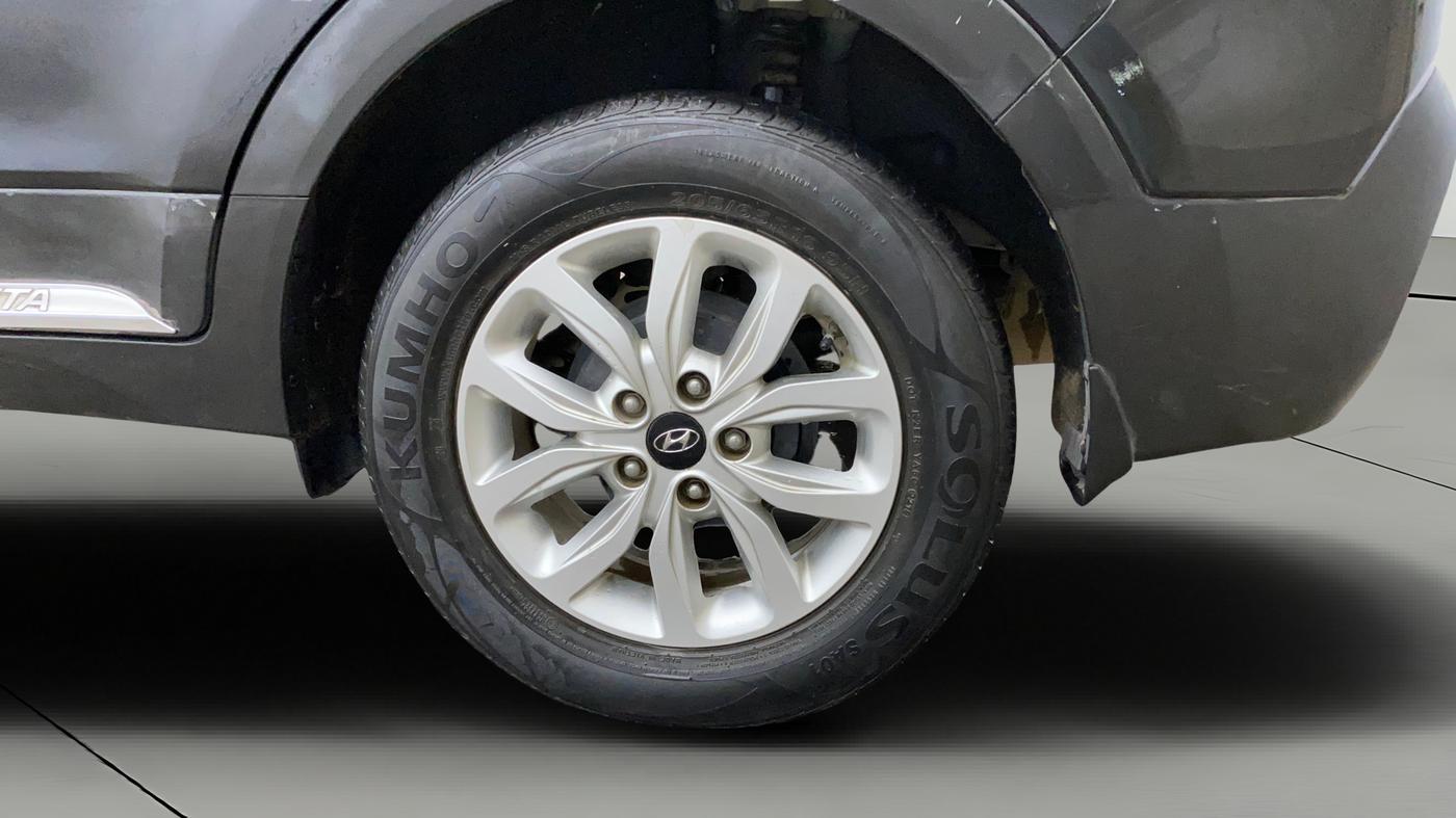 2019 Hyundai Creta SX 1.6 PETROL, Petrol, Manual, 55,390 km, Left Rear Wheel