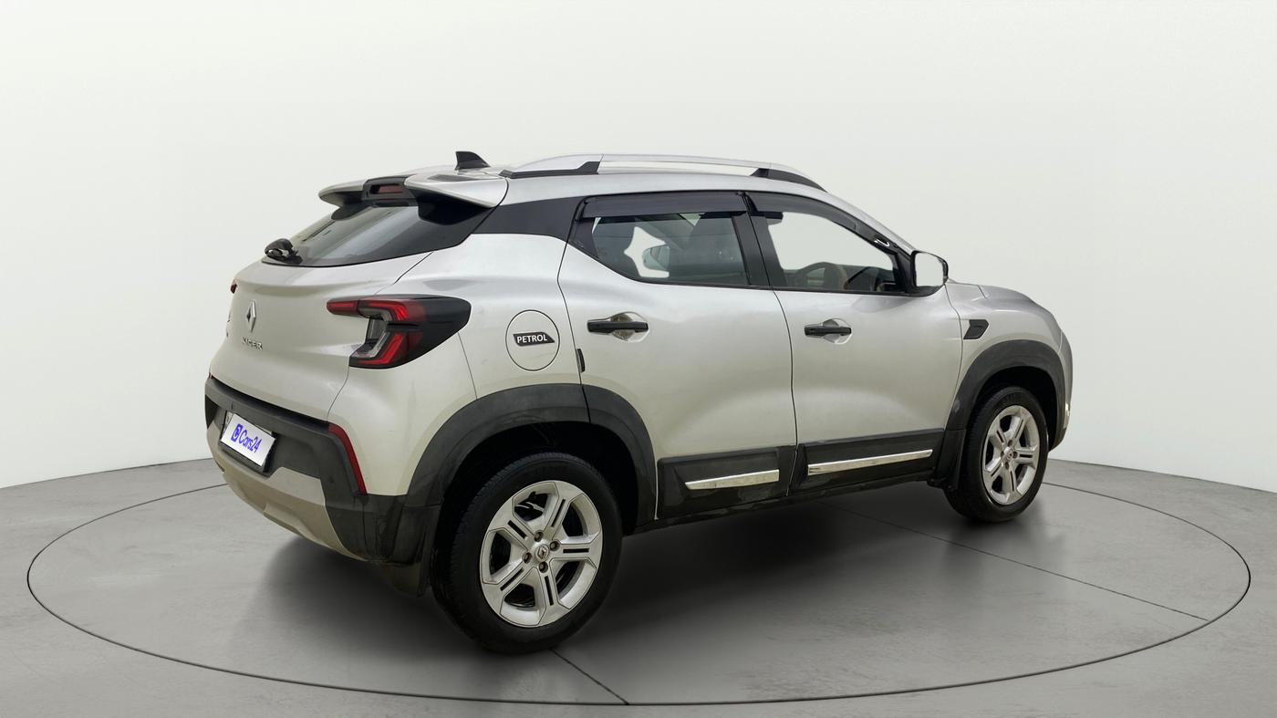 2022 Renault Kiger RXT AMT, CNG, Automatic, 38,110 km, Right Back Diagonal