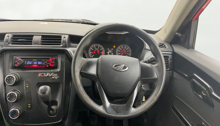 2019 Mahindra KUV 100 NXT K2 P 6 STR, Petrol, Manual, 62,040 km, Steering Wheel Close Up