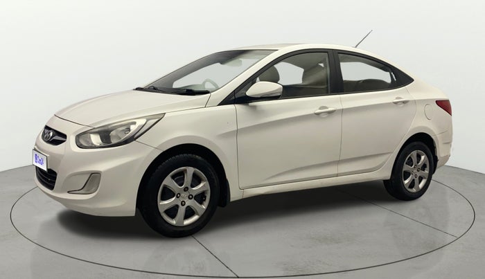 2014 Hyundai Verna FLUIDIC 1.6 VTVT EX, Petrol, Manual, 1,05,898 km, Left Front Diagonal