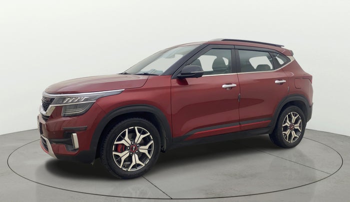 2020 KIA SELTOS GTX PLUS AT 1.5 DIESEL, Diesel, Automatic, 1,01,607 km, Left Front Diagonal