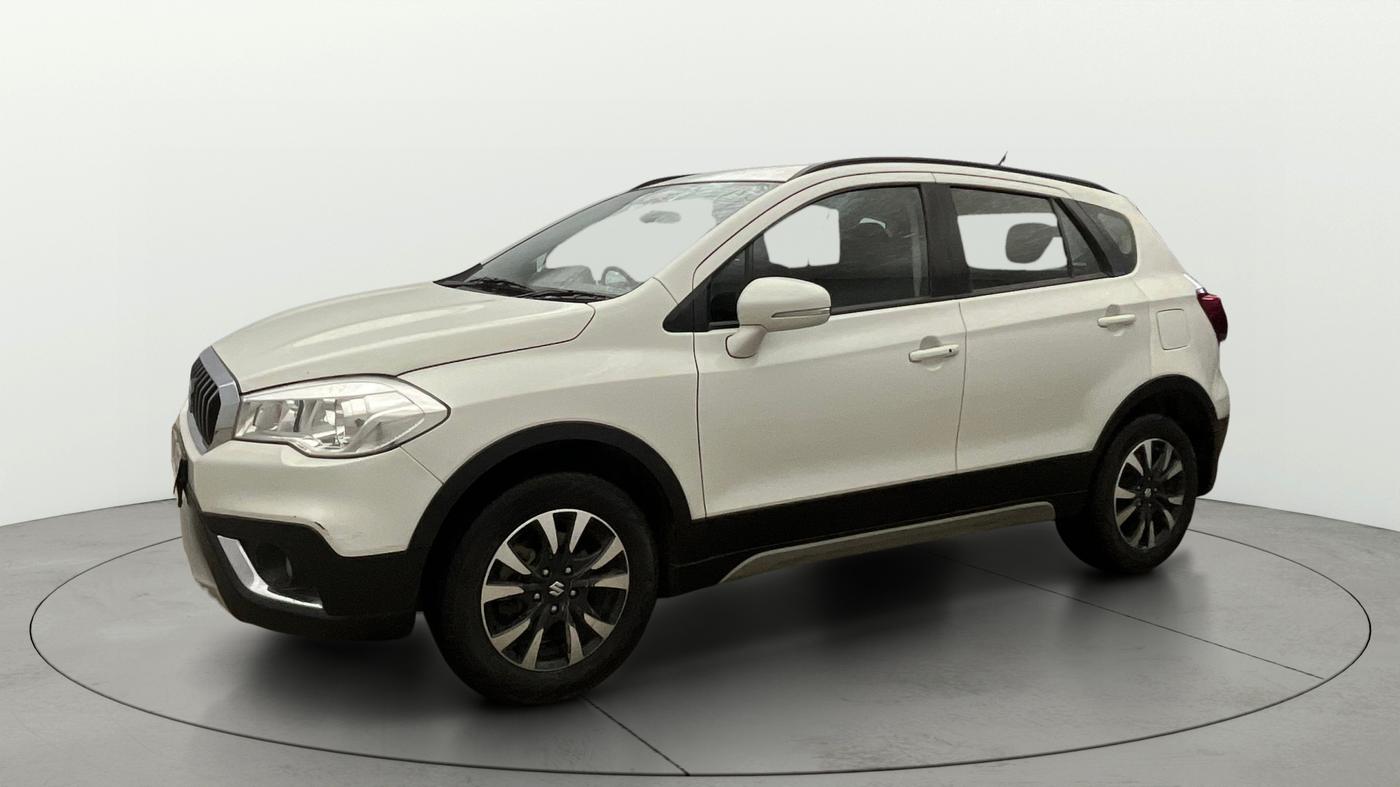 2021 Maruti S Cross ZETA 1.5, Petrol, Manual, 43,955 km, Left Front Diagonal