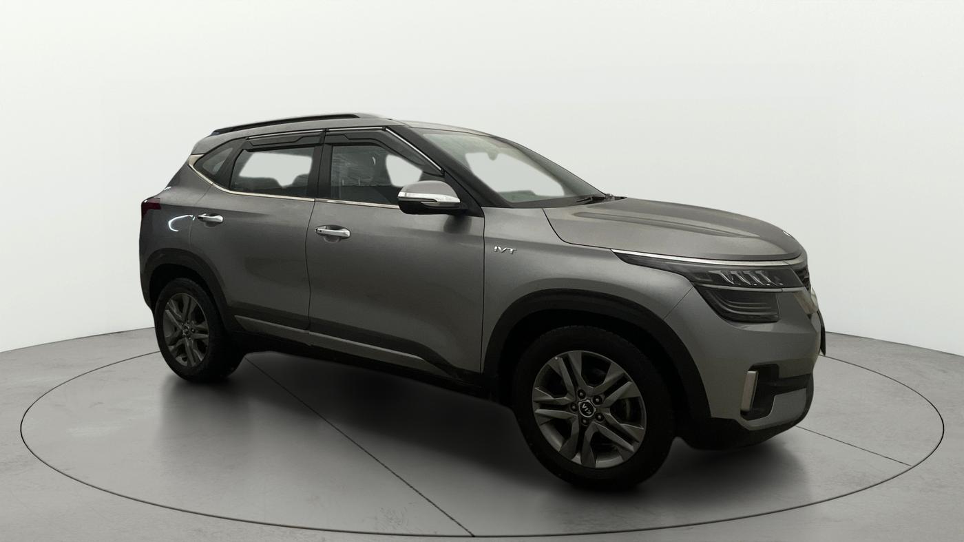 2019 KIA SELTOS HTX IVT 1.5 PETROL, Petrol, Automatic, 63,207 km, Right Front Diagonal