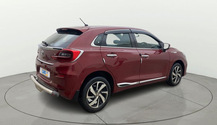 2022 Toyota Glanza V AMT, Petrol, Automatic, 36,144 km, Right Back Diagonal