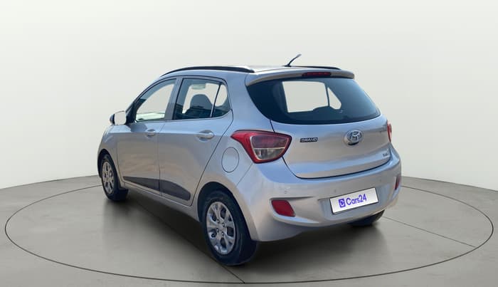 2015 Hyundai Grand i10 SPORTZ 1.2 KAPPA VTVT, Petrol, Manual, 88,547 km, Left Back Diagonal