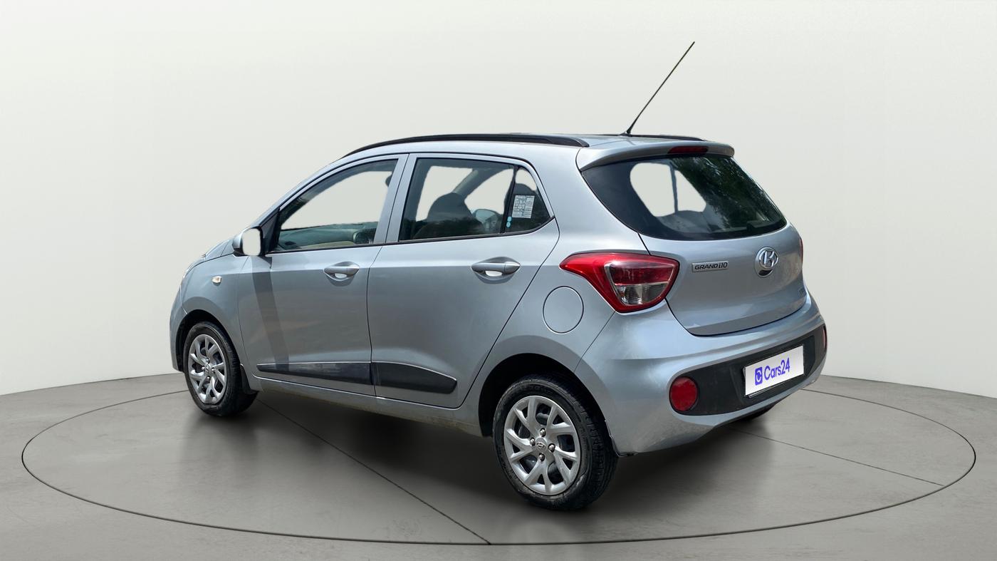 2018 Hyundai Grand i10 MAGNA AT 1.2 KAPPA VTVT, Petrol, Automatic, 25,209 km, Left Back Diagonal
