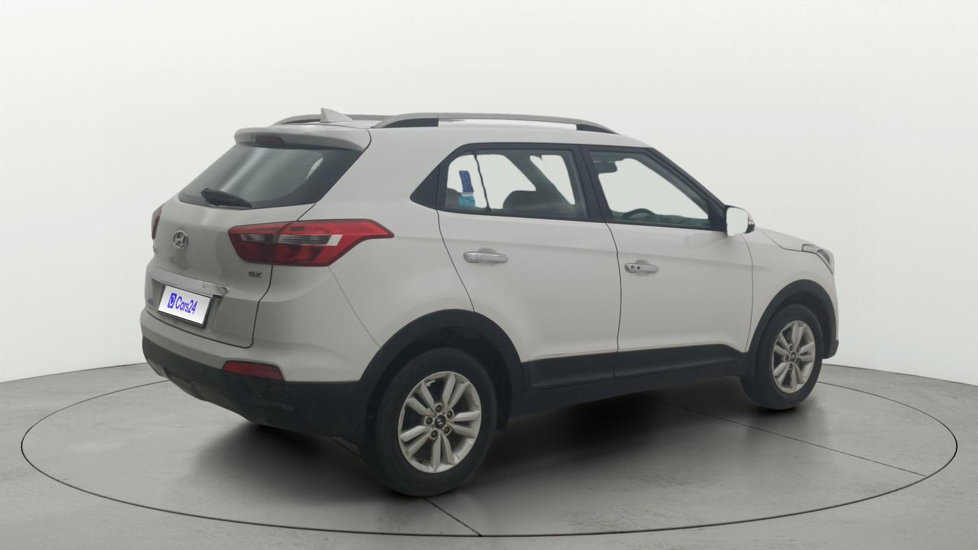 2016 Hyundai Creta SX PLUS 1.6 PETROL, Petrol, Manual, 82,855 km, Right Back Diagonal