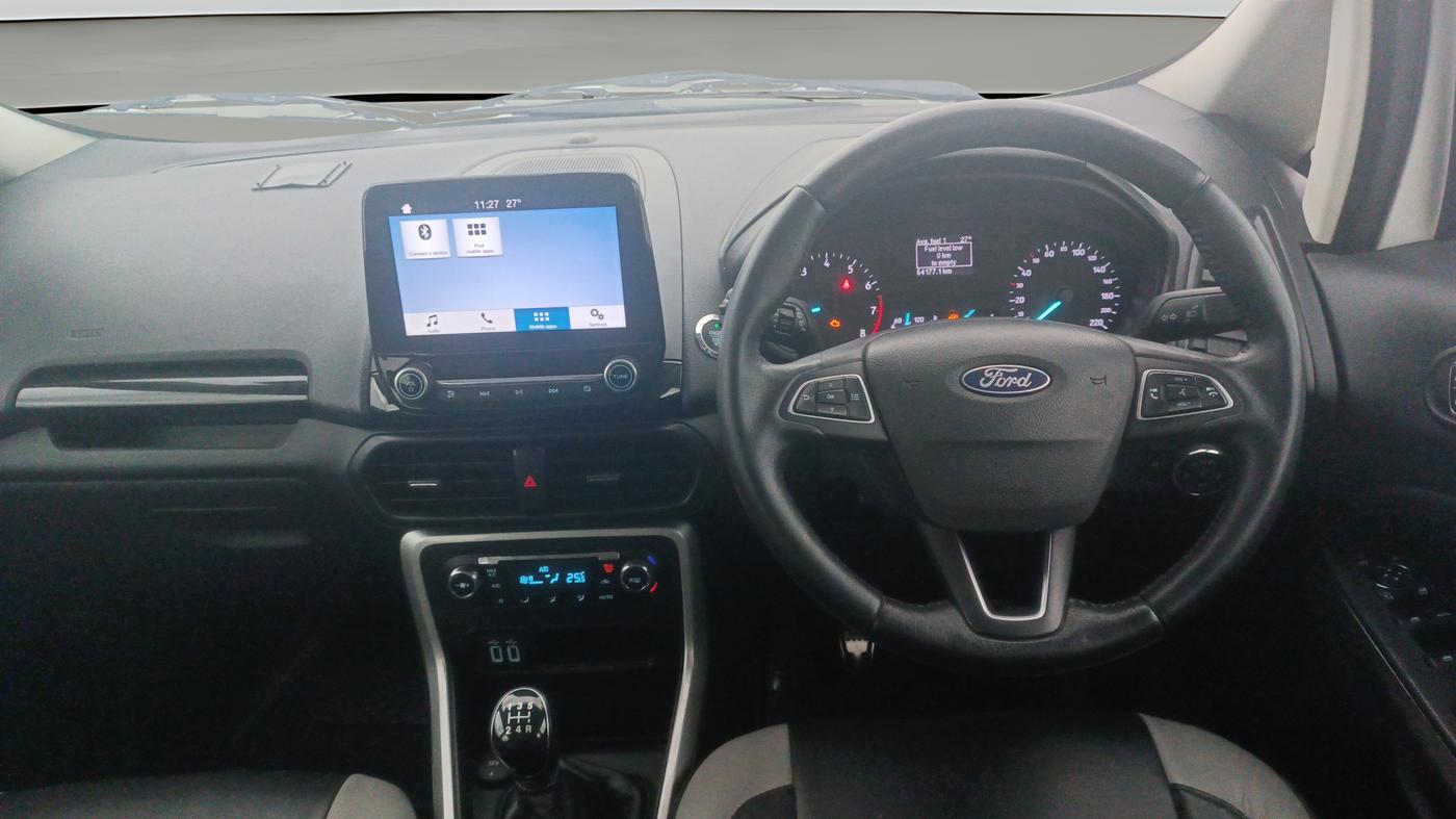 2018 Ford Ecosport TITANIUM 1.5L PETROL, Petrol, Manual, 54,176 km, Steering Wheel Close Up