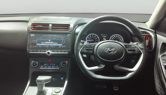 2021 Hyundai Creta SX 1.4 TURBO DCT, Petrol, Automatic, 52,131 km, Steering Wheel Close Up