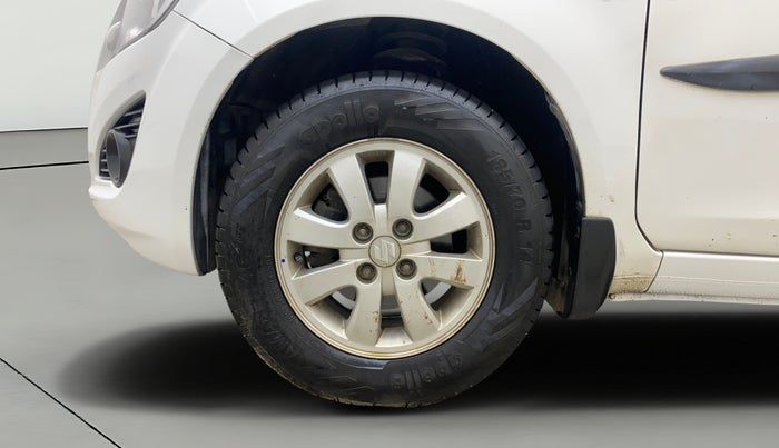 2013 Maruti Ritz ZXI, Petrol, Manual, 43,931 km, Left Front Wheel