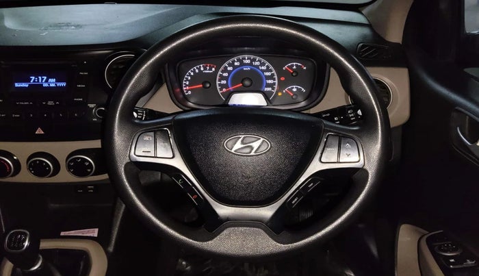 2016 Hyundai Grand i10 SPORTZ 1.2 KAPPA VTVT, Petrol, Manual, 87,439 km, Steering Wheel Close Up