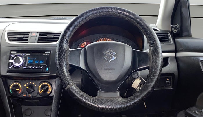 2017 Maruti Swift LXI (O), Petrol, Manual, 23,564 km, Steering Wheel Close Up