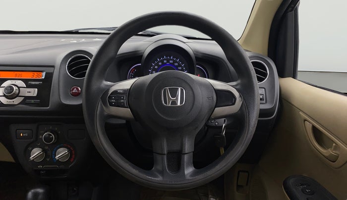 2015 Honda Amaze 1.2L I-VTEC S AT, Petrol, Automatic, 85,826 km, Steering Wheel Close Up