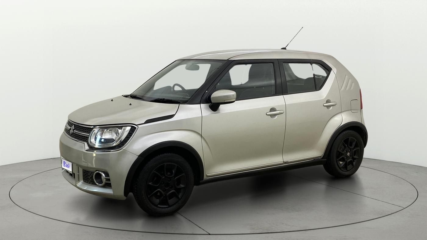 2017 Maruti IGNIS ALPHA 1.2 AMT, CNG, Automatic, 75,318 km, Left Front Diagonal