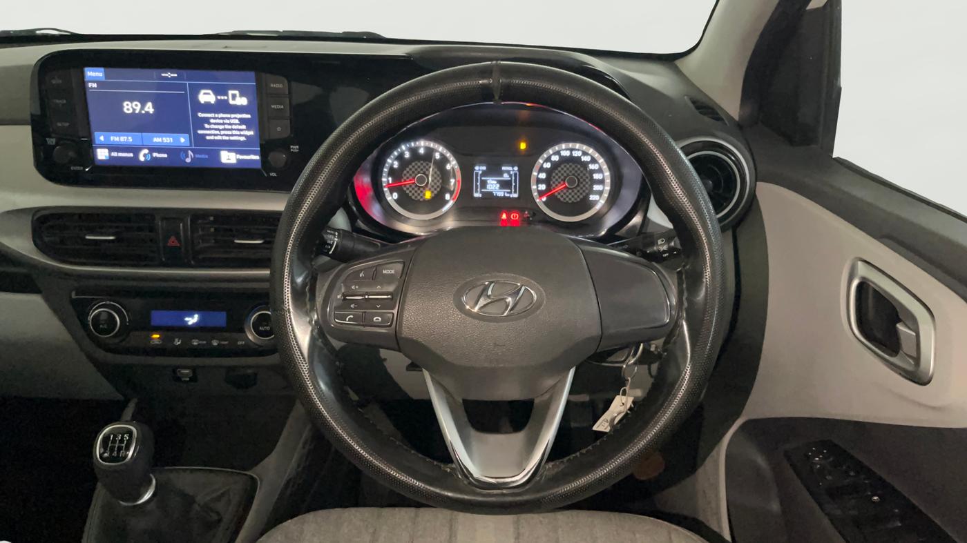 2022 Hyundai GRAND I10 NIOS SPORTZ 1.2 KAPPA VTVT CNG, CNG, Manual, 50 km, Steering Wheel Close Up