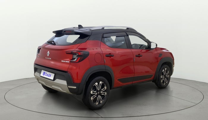 2022 Renault Kiger RXT (O) TURBO CVT, Petrol, Automatic, 10,025 km, Right Back Diagonal