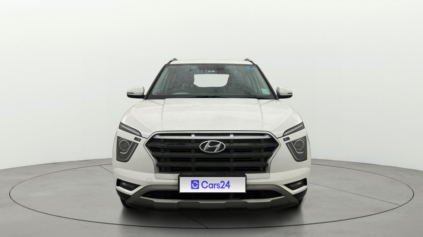 2021 Hyundai Creta EX 1.5 PETROL, Petrol, Manual, 1,13,971 km, Front