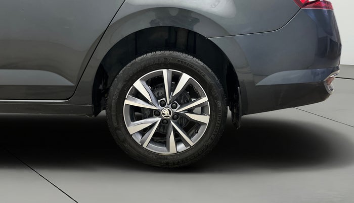 2022 Skoda SLAVIA STYLE 1.0L TSI MT, Petrol, Manual, 63,975 km, Left Rear Wheel