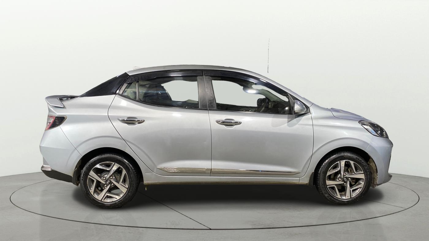 2023 Hyundai AURA SX 1.2 (O), Petrol, Manual, 32,558 km, Right Side View