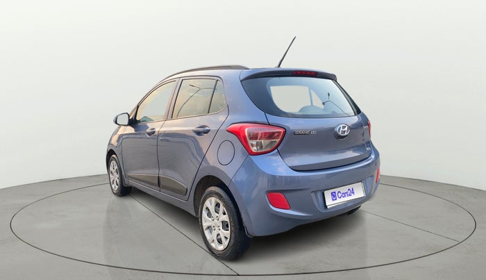2015 Hyundai Grand i10 SPORTZ 1.2 KAPPA VTVT, Petrol, Manual, 75,839 km, Left Back Diagonal