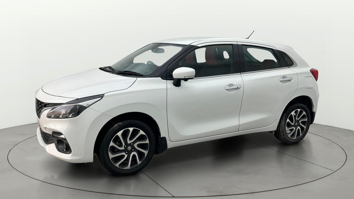 2022 Maruti Baleno ALPHA 1.2 AGS, Petrol, Automatic, 50,256 km, Left Front Diagonal