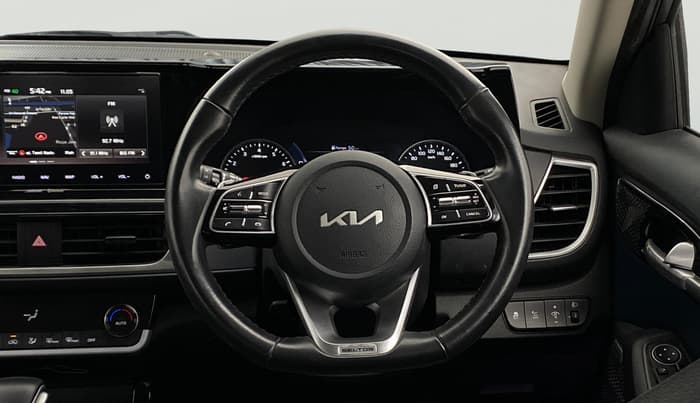 2021 KIA SELTOS X LINE 1.4 PETROL DCT, Petrol, Automatic, 58,027 km, Steering Wheel Close Up