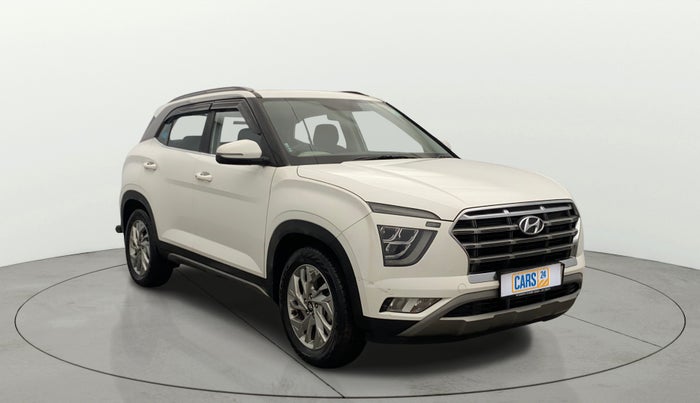 2021 Hyundai Creta SX EXECUTIVE 1.5 PETROL, Petrol, Manual, 27,201 km, Right Front Diagonal