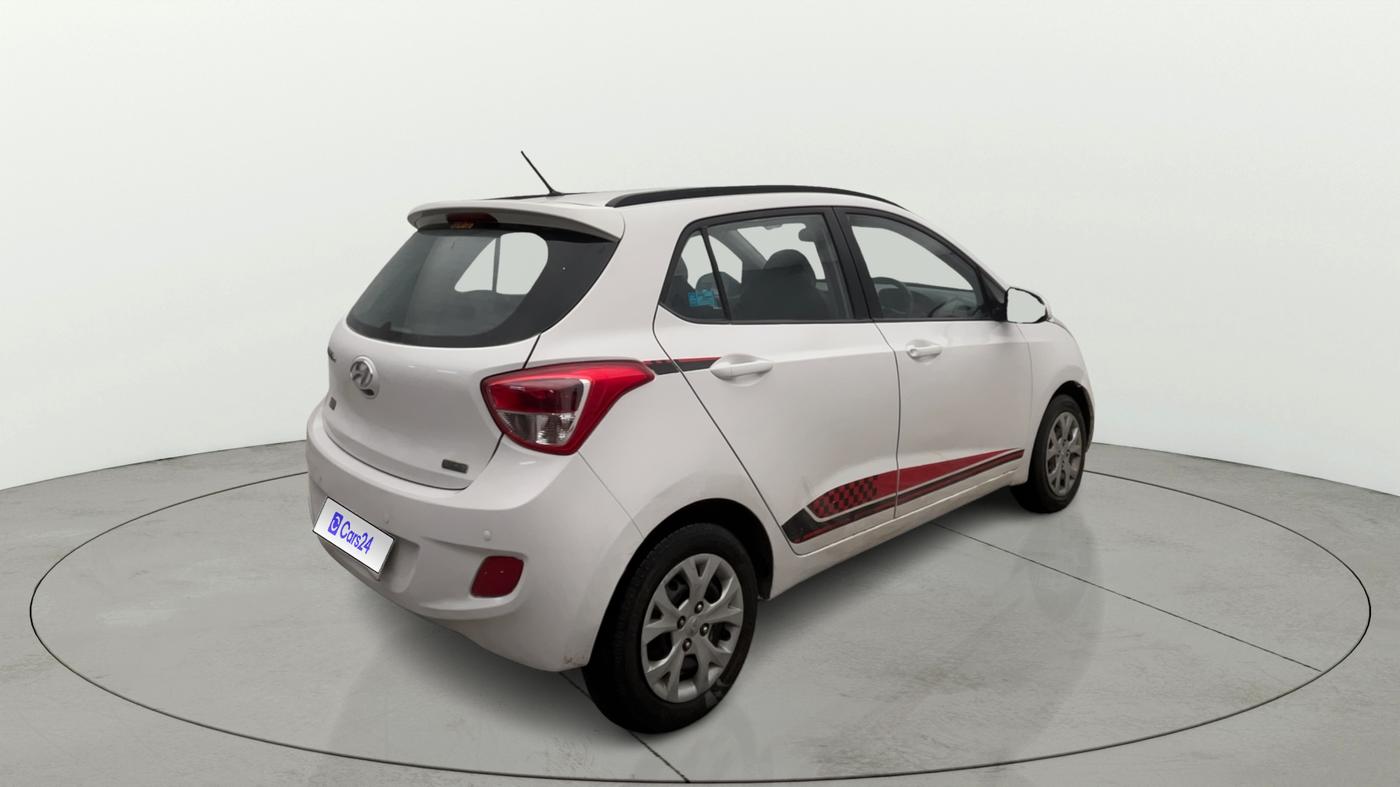 2016 Hyundai GRAND i10 PRIME T+ VTVT, Petrol, Manual, 64,609 km, Right Back Diagonal