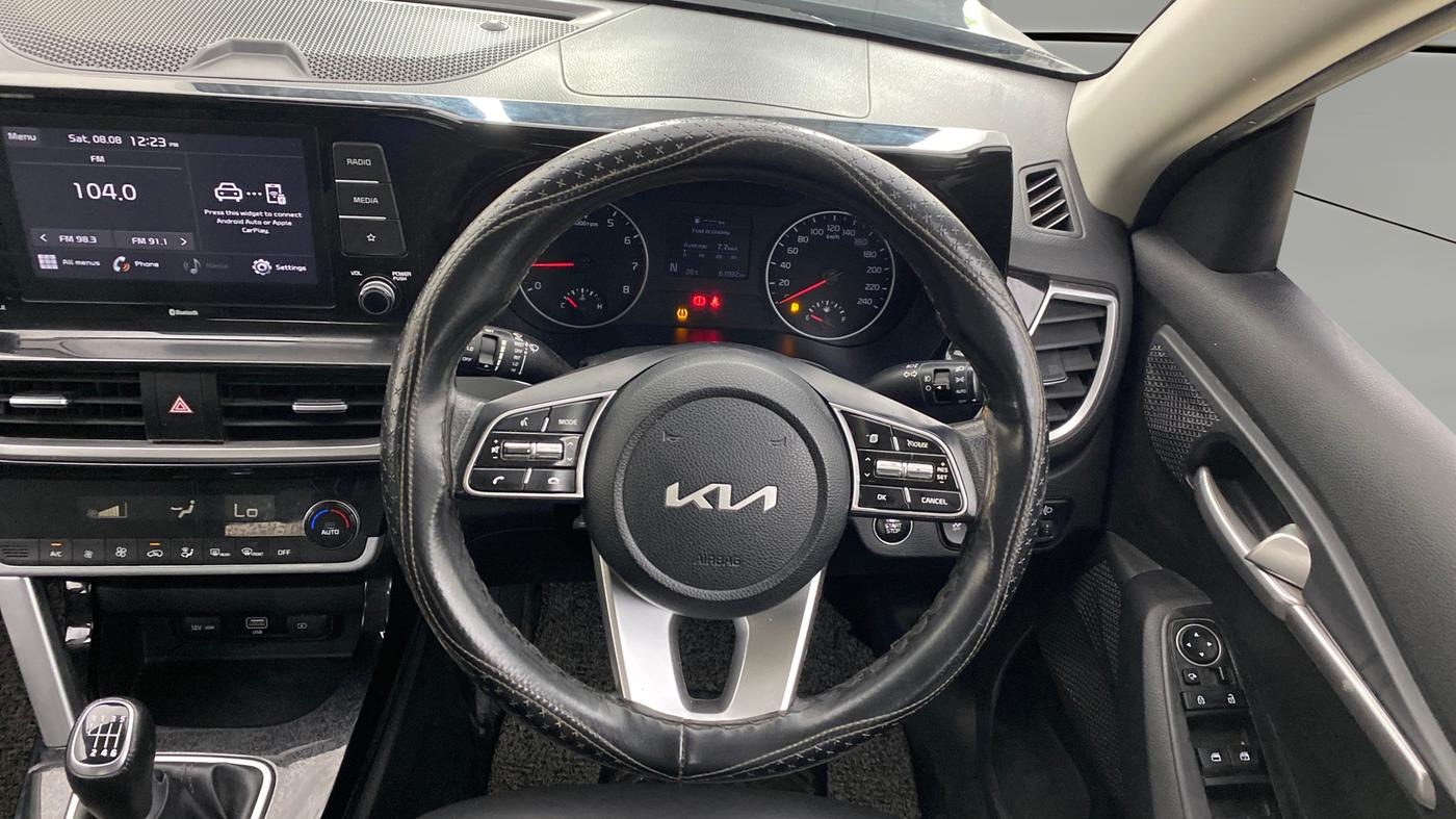 2022 KIA SELTOS HTK PLUS 1.5 IMT, Petrol, Manual, 61,915 km, Steering Wheel Close Up