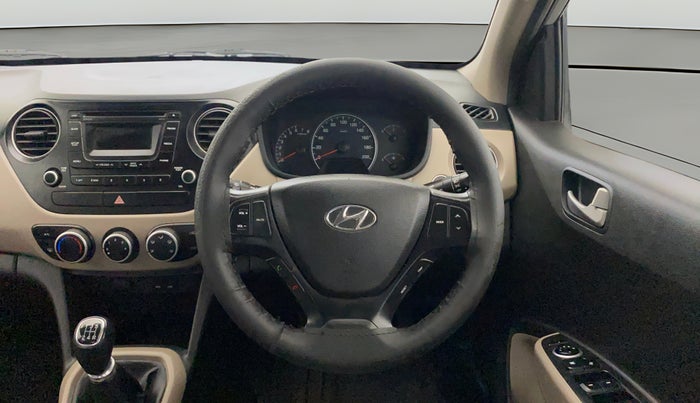 2015 Hyundai Grand i10 ASTA (O) 1.2 KAPPA VTVT, Petrol, Manual, 67,074 km, Steering Wheel Close Up