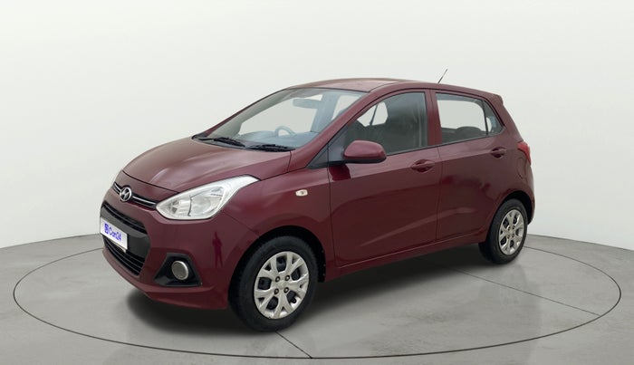 2015 Hyundai Grand i10 MAGNA 1.2 KAPPA VTVT, Petrol, Manual, 1,02,210 km, Left Front Diagonal
