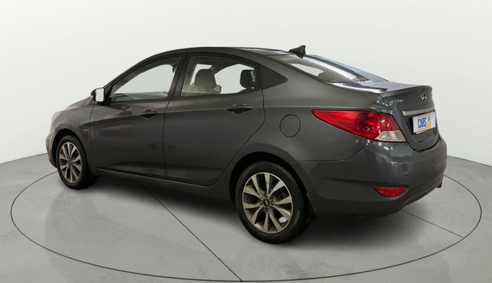 2014 Hyundai Verna FLUIDIC 1.6 VTVT SX AT, Petrol, Automatic, 27,810 km, Left Back Diagonal
