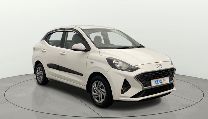 2021 Hyundai AURA S 1.2 CNG, CNG, Manual, 1,02,902 km, Right Front Diagonal