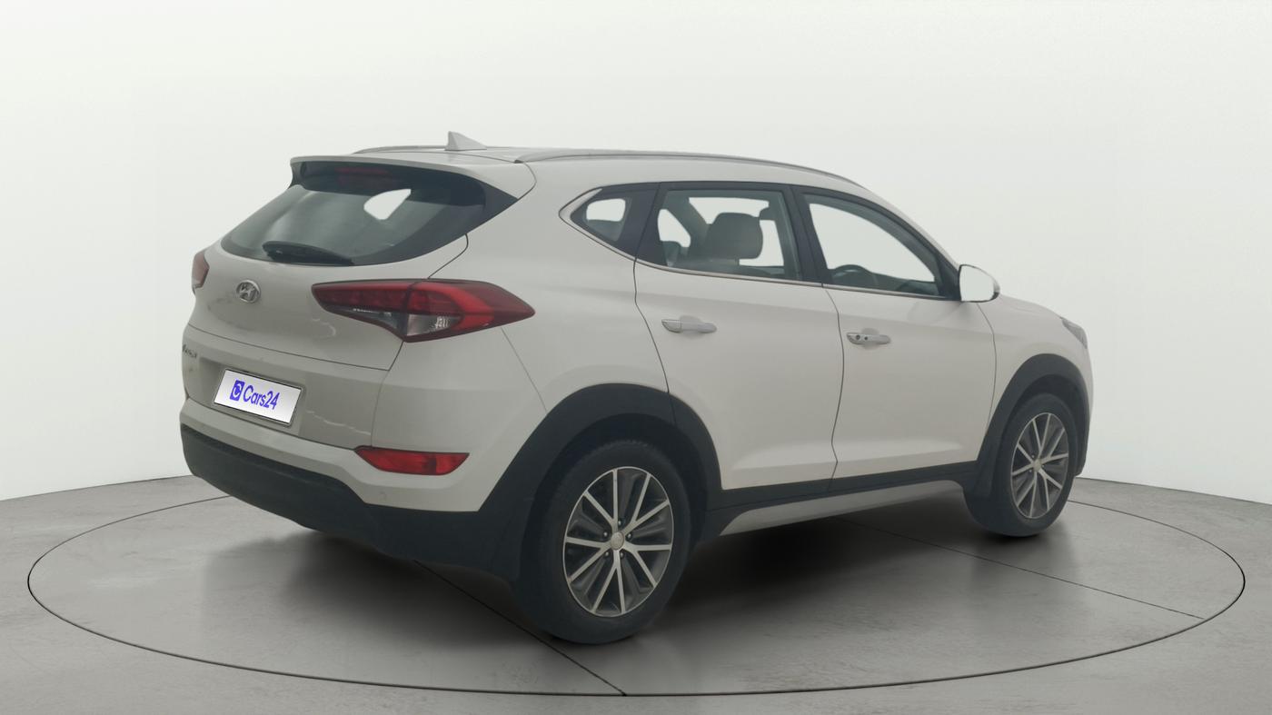 2018 Hyundai Tucson GLS 2WD AT PETROL, Petrol, Automatic, 88,054 km, Right Back Diagonal